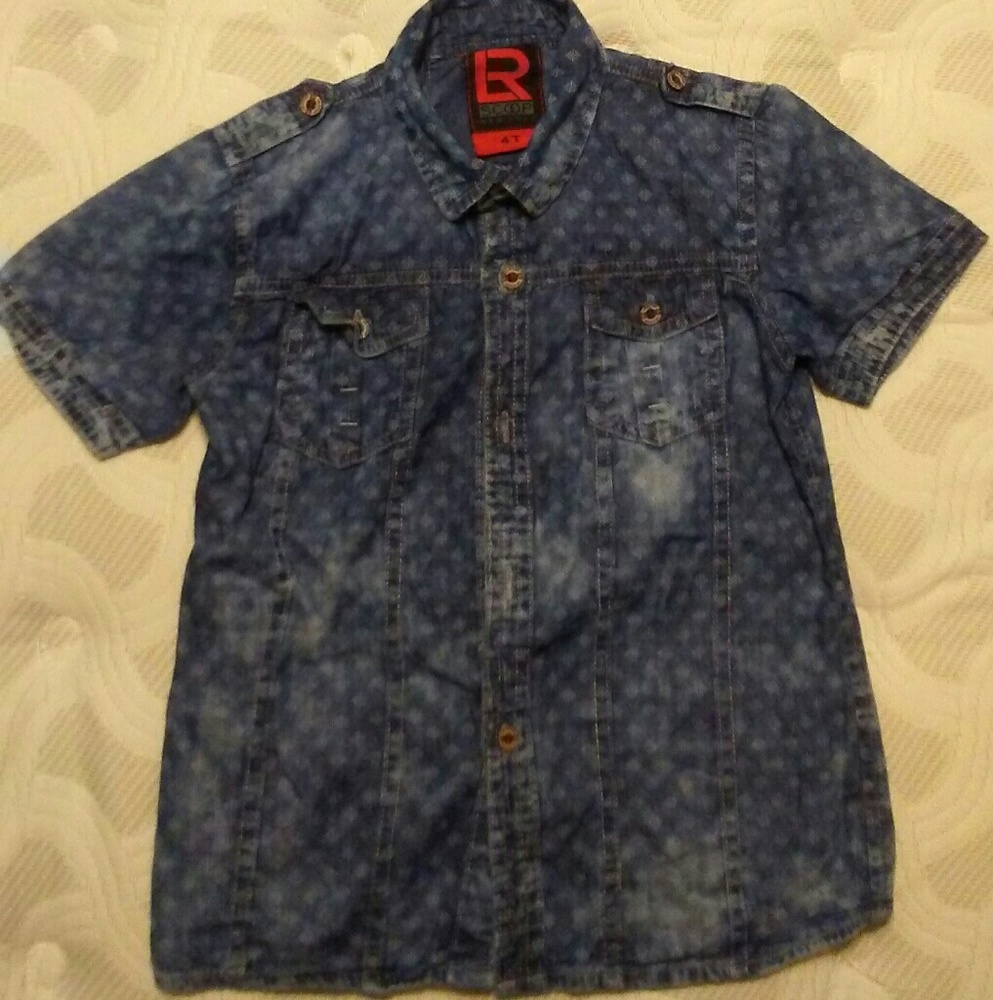 Boys LR Scoop Jean Shirt